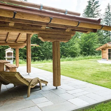 Chalet-karwendel בקתה